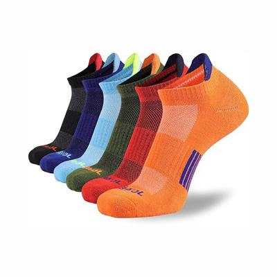 Mens Outdoor High Quality Cotton Sports socks Athletic Running Basketball Ankle Socks