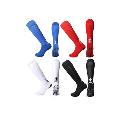 knee high anti slip football grip socks