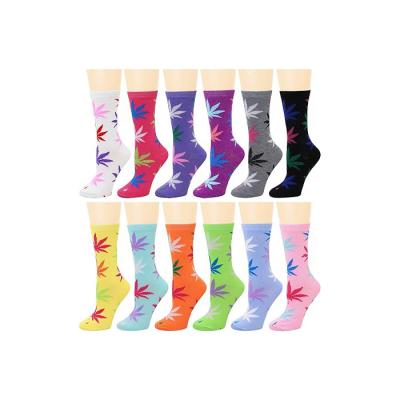 Women Cotton Famous Painting Socks Funny Logo Socks