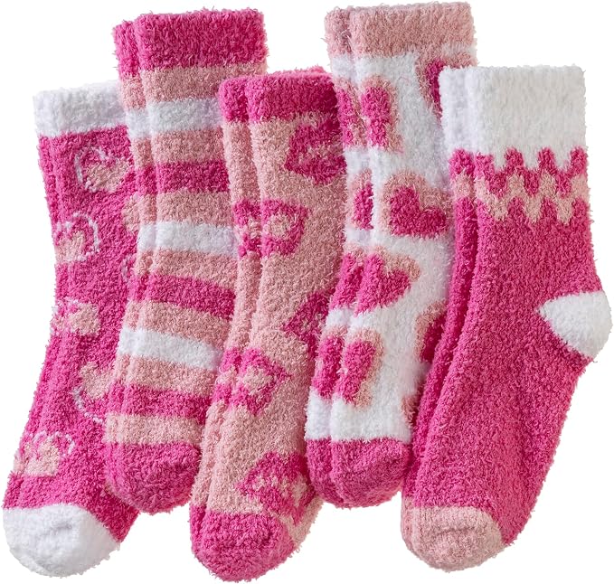 Fuzzy Socks For Women Slipper Warm Fluffy Soft Winter Cozy Plush Cabin Sleep Christmas Home Socks