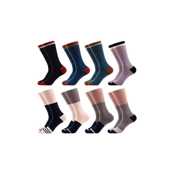 Natural Chaussette Business Men Crew Colorful Socks for Men
