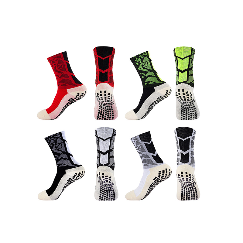 Non-Slip Silicone Thickened Terry Sole Wear-Resistant Sweat-Absorbent Sports Running Socks